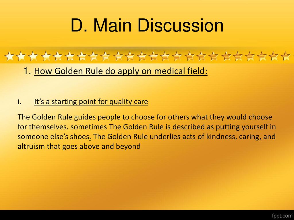 What Is The Golden Rule In Medical Billing?